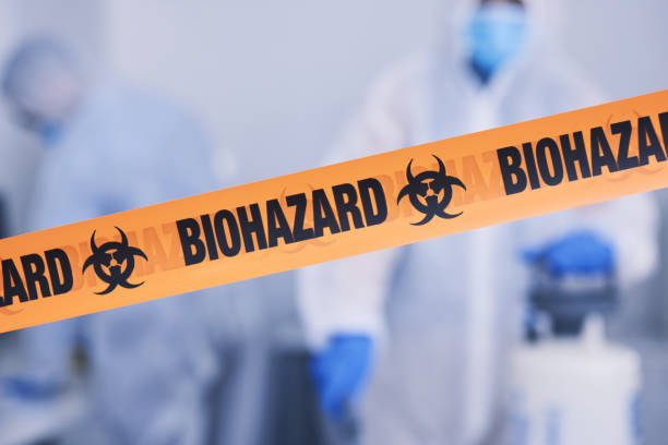 Professional Blood Cleanup technician working in Farmington, MO